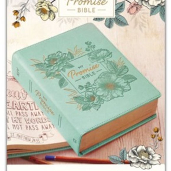 Christian Art Gifts Other - KJV My Promise Bible--imitation leather, teal - NEW